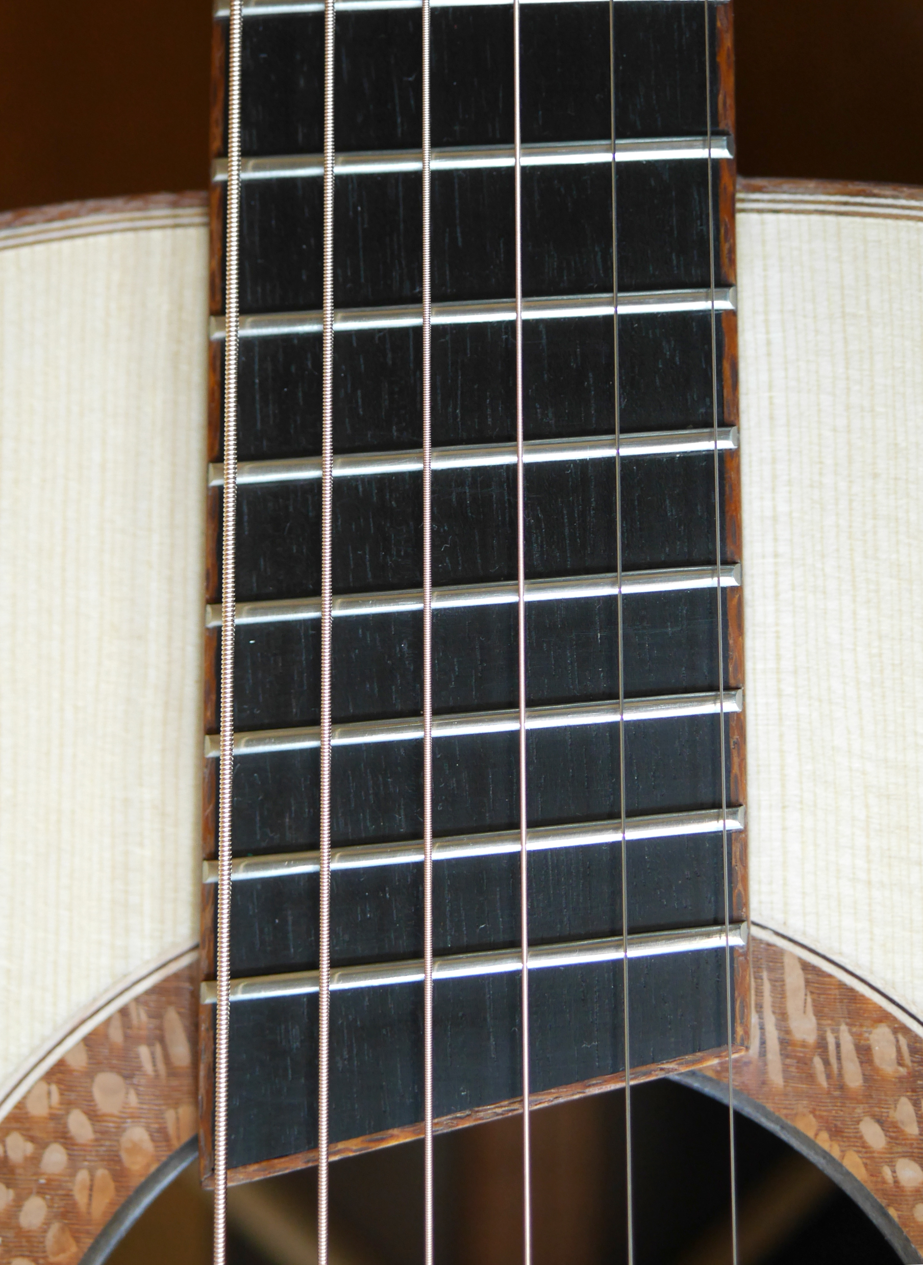 brazilian lacewood, custom guitar, Montgomery guitars